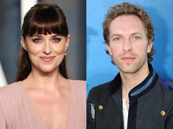 Dakota Johnson ; Chris Martin.