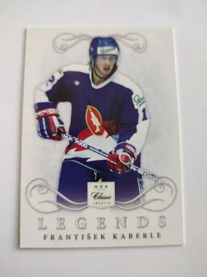 HC Kladno František Kaberle Legends - Hokejové karty