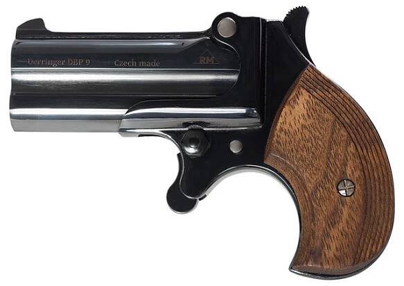 Perkusní pistole Deringer D 2, kal. 9 mm