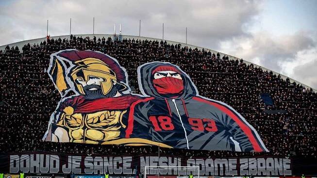 Utkání 24. kola první fotbalové ligy: Sigma Olomouc - Sparta Praha, 1. března 2025, Olomouc.