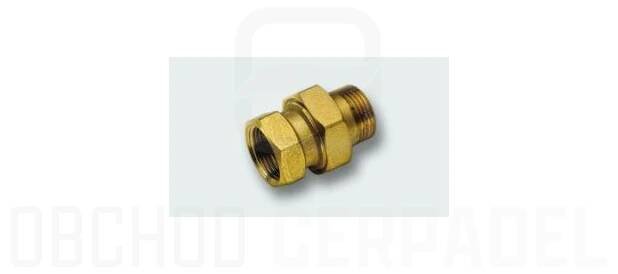 Topenářské šroubení přímé DN 10 - 3/8" mosazné  V4300