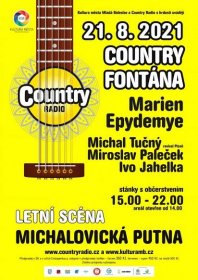 Country fontána - 21. srpna 2021, 15:00 @ Michalovická putna - amfiteátr, Mladá Boleslav
