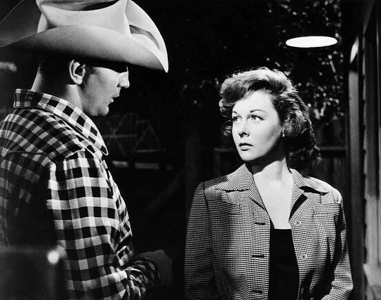 THE LUSTY MEN, Robert Mitchum, Susan Hayward, 1952