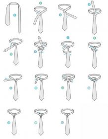 Vázání kravaty nemusí být složité. Řiďte se jednoduchými návody.