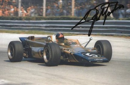 Emerson Fittipaldi - originální autogram