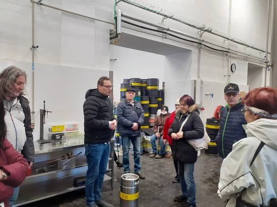 SONS ČR - Návštěva pivovaru Tvarg ve Velké Bystřici 