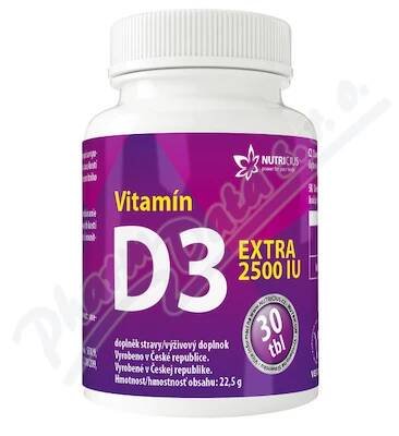 Nutricius Vitamín D3 EXTRA 2500IU 30 tablet
