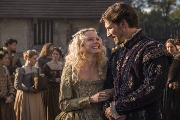 Jamestown - Episode 1 - Z filmu - Naomi Battrick, Gwilym Lee
