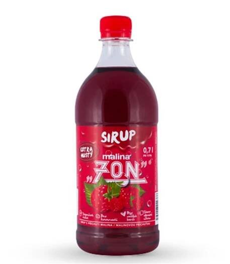 Zon sirup malina 0.7L-plast ex.hustý - Sirupy a koncentráty | Maneo s.r.o.