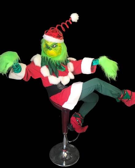 Grinch black background