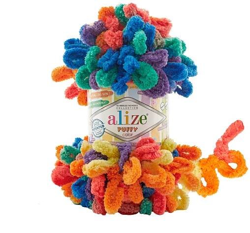 Alize Puffy Color 6511 Pletací příze - 64 Kč - Muziker