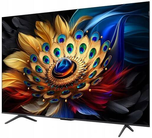TCL televize 55C69B 55'' QLED 4K HDR10 Google TV Dolby Atmos Dolby Vision Váha se stojanem 11.3 kg