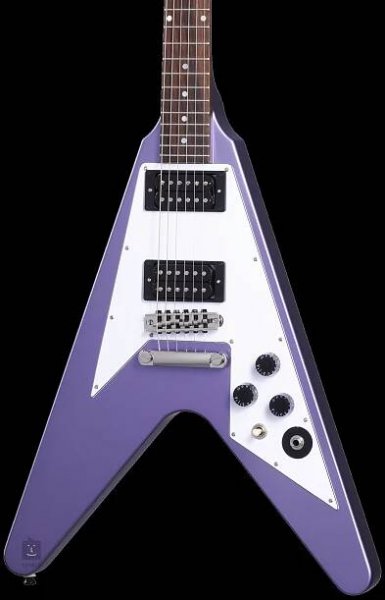 Epiphone Kirk Hammett 1979 Flying V Purple Metallic (rozbalené)