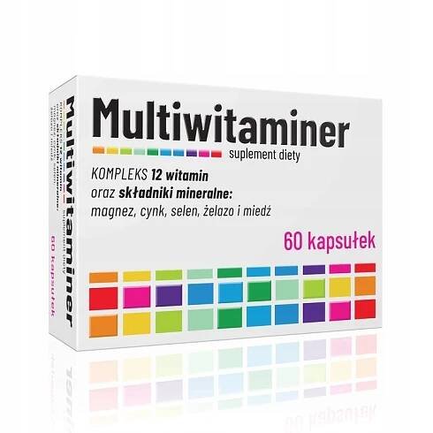 Multivitamín, 60 kapslí