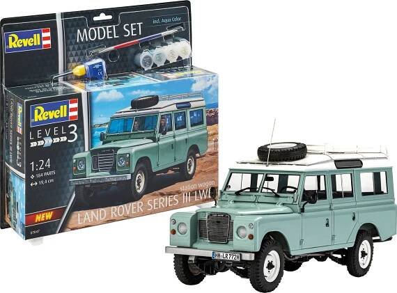 Revell Modelová sada Land Rover Series III - 1 ks