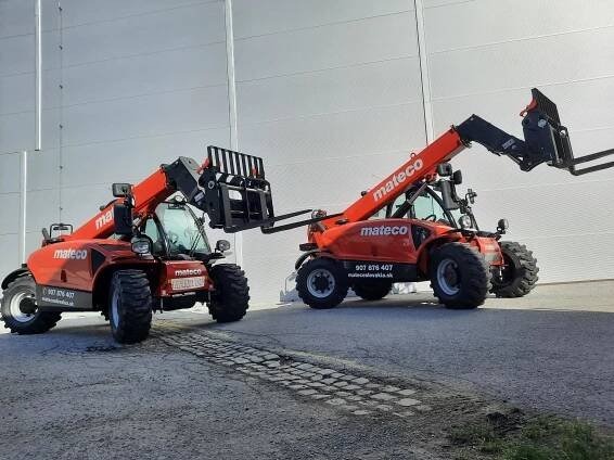 Nové teleskopické manipulátory Manitou MT 625 na prenájom