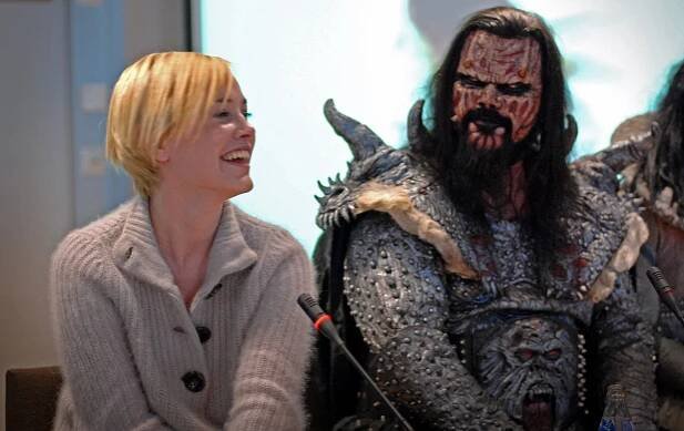 Dominique McElligott, Mr. Lordi - Temné patro - Z akcí