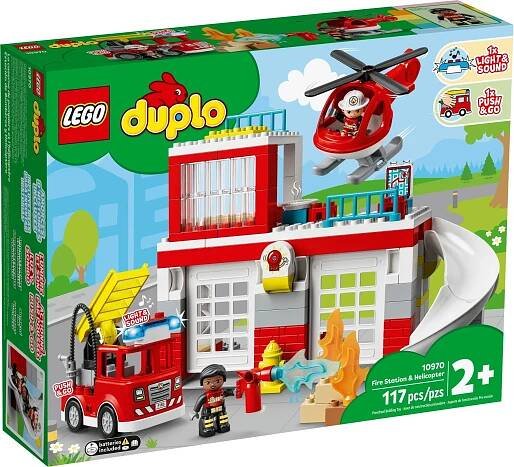 LEGO Duplo 10970 Hasičská stanice a vrtulník od 2 949 Kč