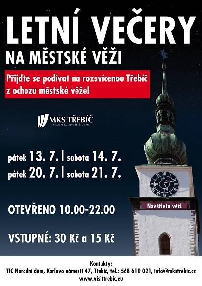 Kam v Třebíči o víkendu a následující týden?: Třebíč