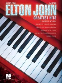 Elton John: Greatest Hits (velké noty na snadný klavír)