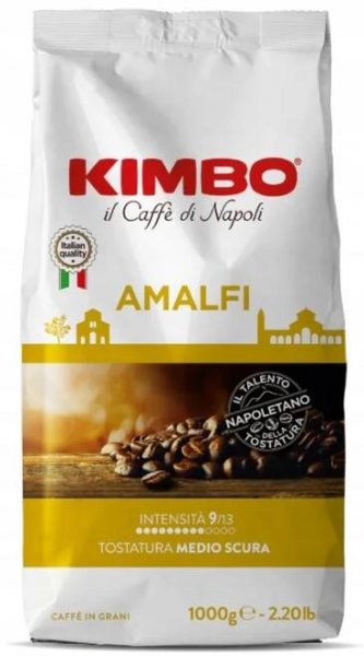 KIMBO IL CAFE DI NAPOLI AMALFI 1 KG ZRNKOVÁ