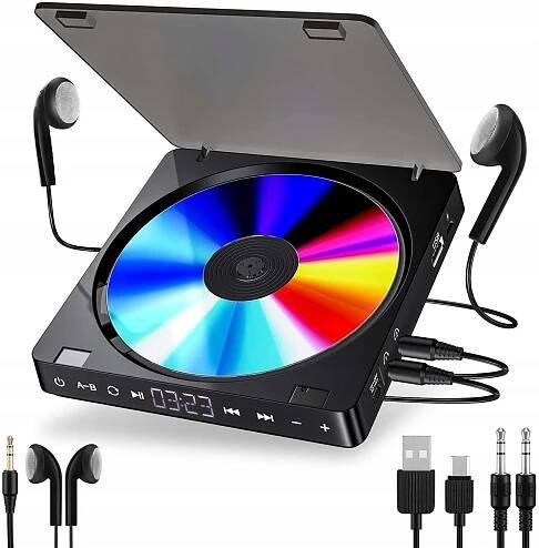 PŘENOSNÝ CD PŘEHRÁVAČ DISCMAN AKUMULÁTOR 1200 mAh