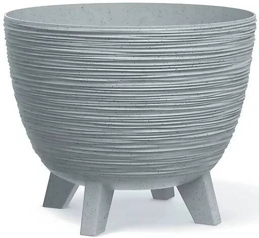 Květináč FURU světle šedý 29cm