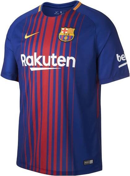 Fotbalový dres Nike FCB M NK BRT STAD JSY SS HM modré | AD Sport
