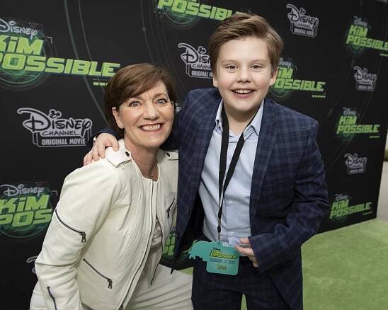 Premiere of the live-action Disney Channel Original Movie “Kim Possible” at the Television Academy of Arts & Sciences on Tuesday, February 12, 2019 - Maxwell Simkins - Kim Possible - Z akcí