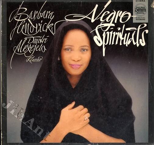 LP - Barbara Hendricks - Negro Spirituals (Eterna 7 29 157, .) - Jihočeské antikvariáty
