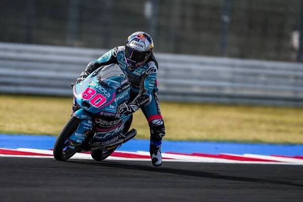 David Alonso, en Misano.
