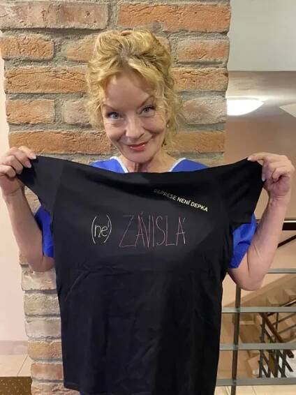 Vilma Cibulková pro podcast (ne!)Závislá