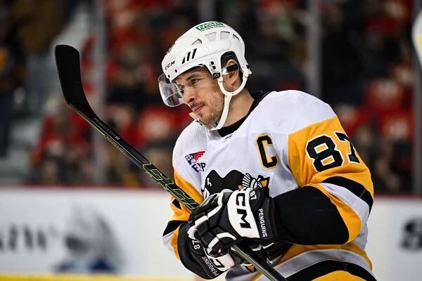 Sidney Crosby moves into 10th on NHL all-time scoring list, notches 1,000th assist
