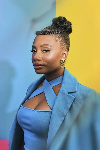 Imani Hakim at an event for Mythic Quest (2020)