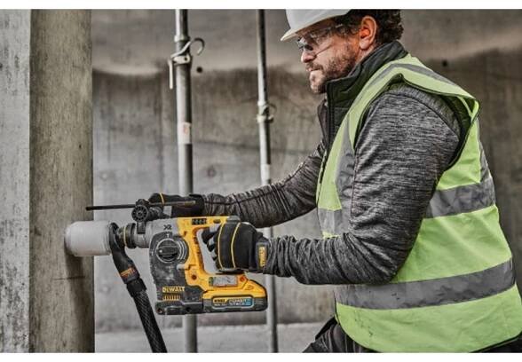 DeWALT DCH273H2T Aku vrtací kladivo SDS-Plus (2,1J/18V/2x5,0Ah PowerStack) kufr Tstak