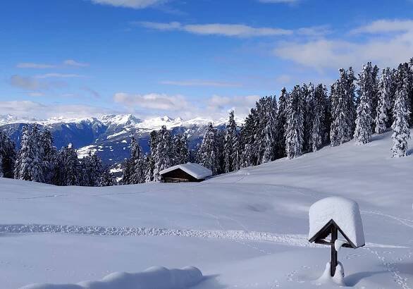 Winterlandschaft Villnöß