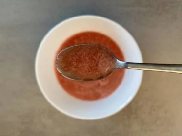 Recept na melounovou přesnídávku - konzistence