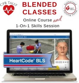 BLS Online Course and Skills Session