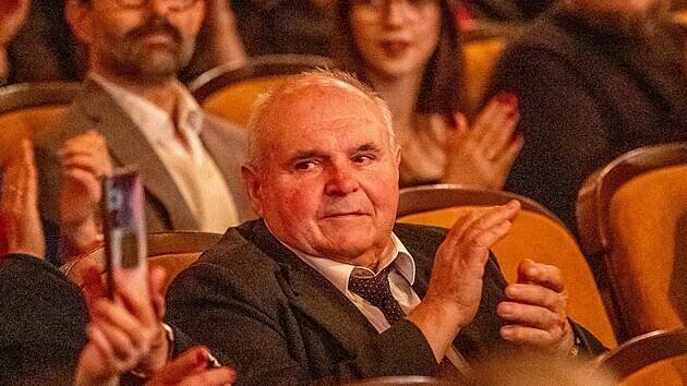 Josef Vávra na premiéře seriálu Král Šumavy - Agent chodec (5. března 2025)