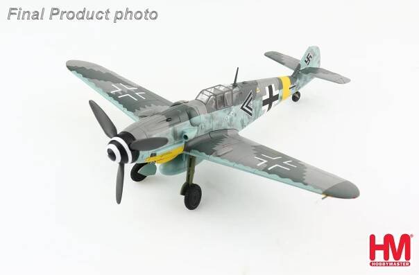 Hobby Master - Messerschmitt Bf 109G-6, (W.Nr.15909) ’5’ "Christl" Gerhard Barkhorn Commanding Officer II./JG 52 (Jagdgeschwader 52) Luftwaffe, Ukraine, September 1943
