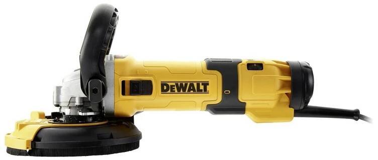 DEWALT SADA BRUSEK NA BROUŠENÍ BETONU 125 MM FRÉZKA 1500 W TSTAK Série DWE4257KT-QS