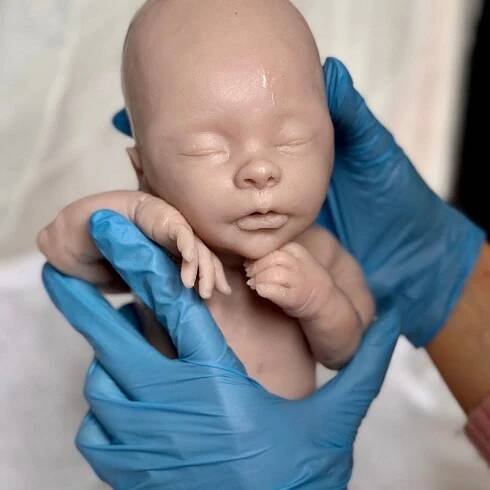 Ecoflex Silicone Reborn Doll Kit: Victor Boy, Unpainted 14.96''