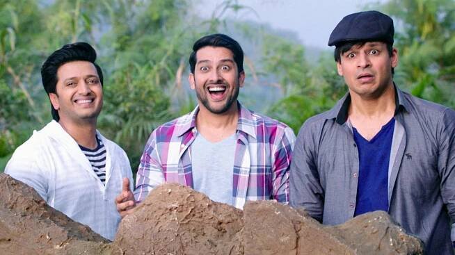 Ritesh Deshmukh, Aaftab Shivdasani, Vivek Oberoi - Great Grand Masti - Z filmu