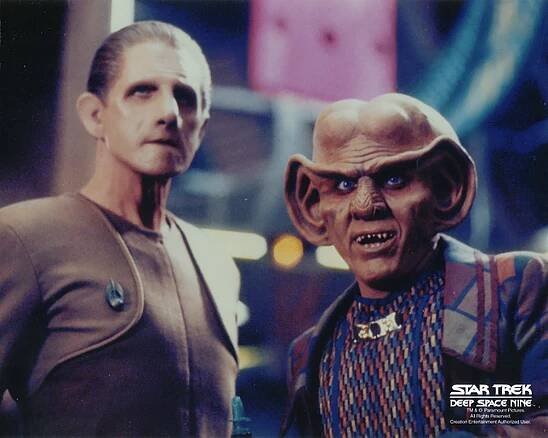René Auberjonois and Armin Shimerman