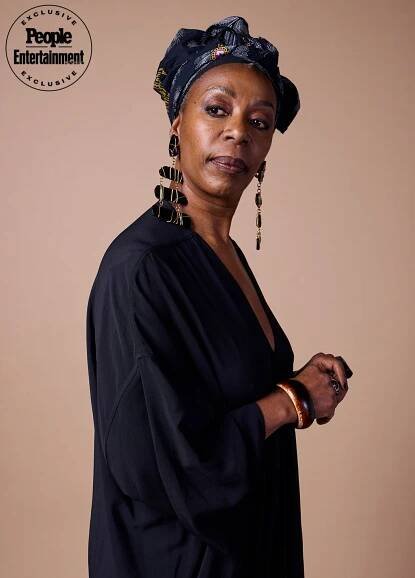  Noma Dumezweni poses for a portrait during The National Board Of Review Annual Awards Gala at Cipriani 42nd Street on January 11, 2024 in New York City. 