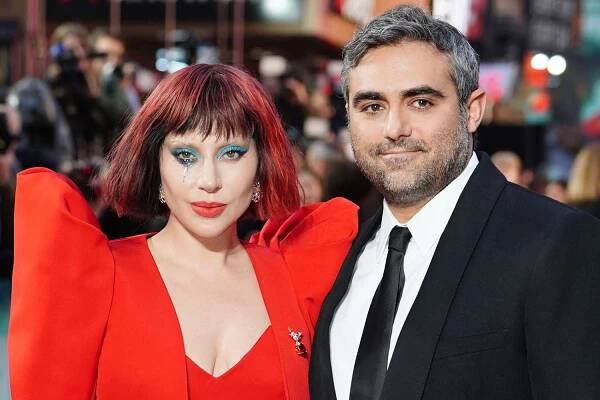 Lady Gaga and Michael Polansky attend the UK premiere of Joker: Folie A Deux on September 25, 2024 in London.
