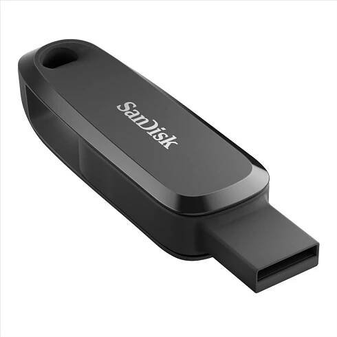 USB flash disk SanDisk Phone Drive 128GB, (úložiště 2 v 1 pro iPhone, pro zařízení s USB typu C/USB