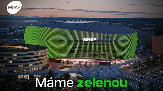 Takhle bude vypadat největší hokejová aréna na světě. Stát bude v Pardubicích.