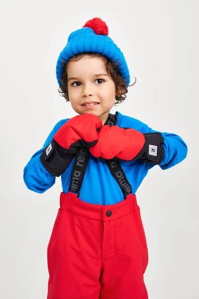 Dětské membránové zimní kalhoty Reima Proxima - Black - Skibi Kids