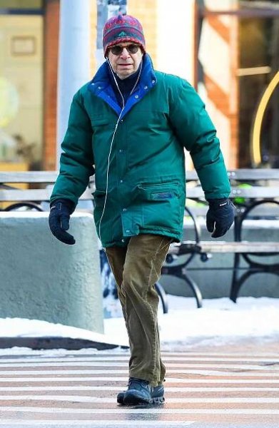 Rick Moranis is spotted on a rare outing in New York City on December 24, 2024.